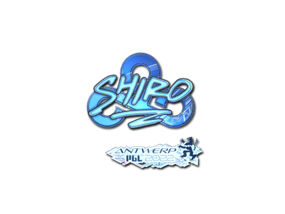 Sticker | sh1ro (holo) | Anvers 2022