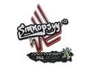 Sticker | sinnopsyy | Antwerp 2022