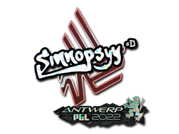 sinnopsyy (Glitter) | Antwerp 2022