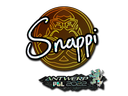 Sticker | Snappi (Glitter) | Antwerp 2022