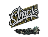 Sticker | s1mple | Antwerp 2022