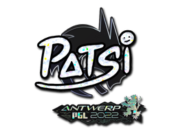 Sticker | Patsi (Glitter) | Antwerp 2022