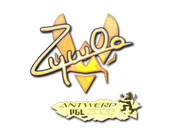 Sticker | ZywOo (Holo) | Antwerp 2022