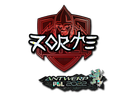 Sticker | zorte (Glitter) | Antwerp 2022