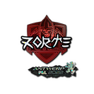 Sticker | zorte (Glitter) | Antwerp 2022
