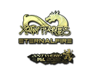 Sticker | XANTARES (Gold) | Antwerp 2022