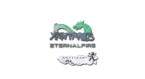 Sticker | XANTARES (Holo) | Antwerp 2022