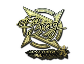 Sticker | es3tag (Gold) | Antwerp 2022