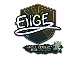 Sticker | EliGE (Glitter) | Antwerp 2022