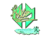 Sticker | fnx (Holo) | Antwerp 2022