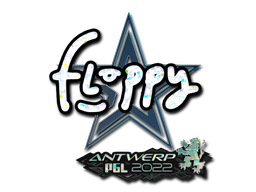 Sticker | floppy (Glitter) | Antwerp 2022