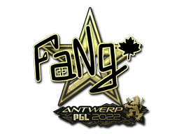 Sticker | FaNg (Gold) | Antwerp 2022