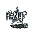 Sticker | FaNg (Glitter) | Antwerp 2022