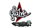 Sticker | gla1ve (Glitter) | Antwerp 2022