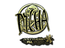 Sticker | dycha (Gold) | Antwerp 2022