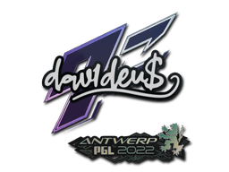 Sticker | dav1d | Antwerp 2022