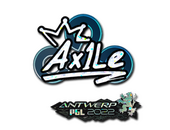 Sticker | Ax1Le (Glitter) | Antwerp 2022