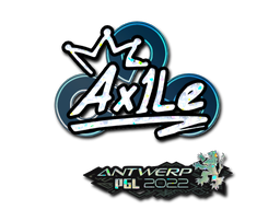 Sticker | Ax1Le (Glitter) | Antwerp 2022