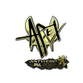 Sticker | apEX (Gold) | Antwerp 2022