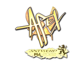 Sticker | apEX (Holo) | Antwerp 2022