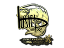 Sticker | buster (Gold) | Antwerp 2022