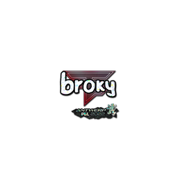 free cs2 skins Sticker | broky (Glitter) | Antwerp 2022