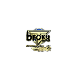 free cs2 skins Sticker | broky (Gold, Champion) | Antwerp 2022