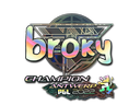 Sticker | broky (Holo, Champion) | Antwerp 2022