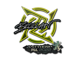 Sticker | Brollan | Antwerp 2022