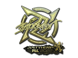 Sticker | Brollan (Gold) | Antwerp 2022