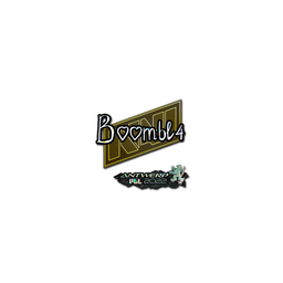 Sticker | Boombl4 (Glitter) | Antwerp 2022