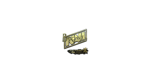 Sticker | Boombl4 (Gold) | Antwerp 2022