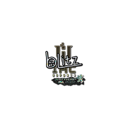 Sticker | bLitz (Glitter) | Antwerp 2022