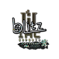 Sticker | bLitz (Glitter) | Antwerp 2022