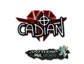 Sticker | cadiaN (Glitter) | Antwerp 2022