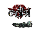 Sticker | cadiaN (Glitter) | Antwerp 2022/20fx20