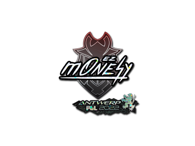 Autocolante | m0NESY (Glitter) | Antuérpia 2022