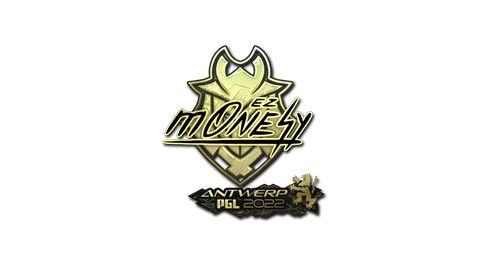 Sticker | m0NESY (Gold) | Antwerp 2022