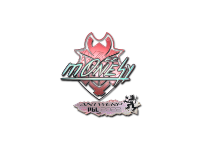 Sticker | m0NESY (holo) | Anvers 2022