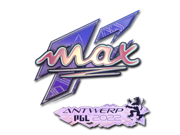 Sticker | max (Holo) | Antwerp 2022