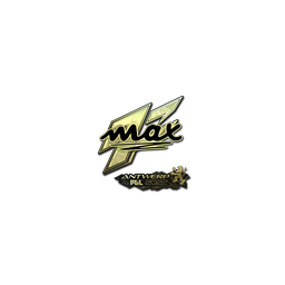 Sticker | max (Gold) | Antwerp 2022