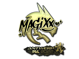 Sticker | magixx (Gold) | Antwerp 2022