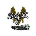 Sticker | Magisk (Glitter) | Antwerp 2022