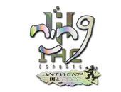 Sticker | nin9 (Holo) | Antwerp 2022