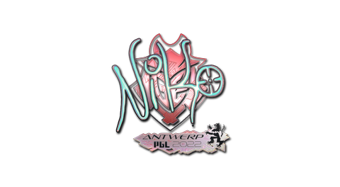 Sticker | NiKo (Holo) | Antwerp 2022