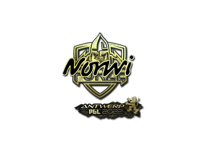 Sticker | Norwi (Gold) | Antwerp 2022