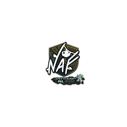 Sticker | NAF (Glitter) | Antwerp 2022