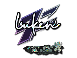 Sticker | luken (Glitter) | Antwerp 2022