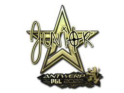 Sticker | junior (Gold) | Antwerp 2022