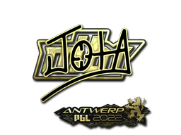 Sticker | JOTA (Gold) | Antwerp 2022